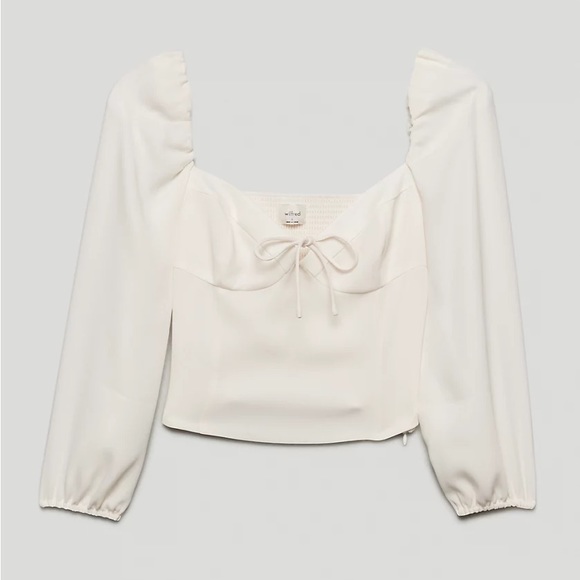 Aritzia Wilfred Novella Blouse - Picture 2 of 8